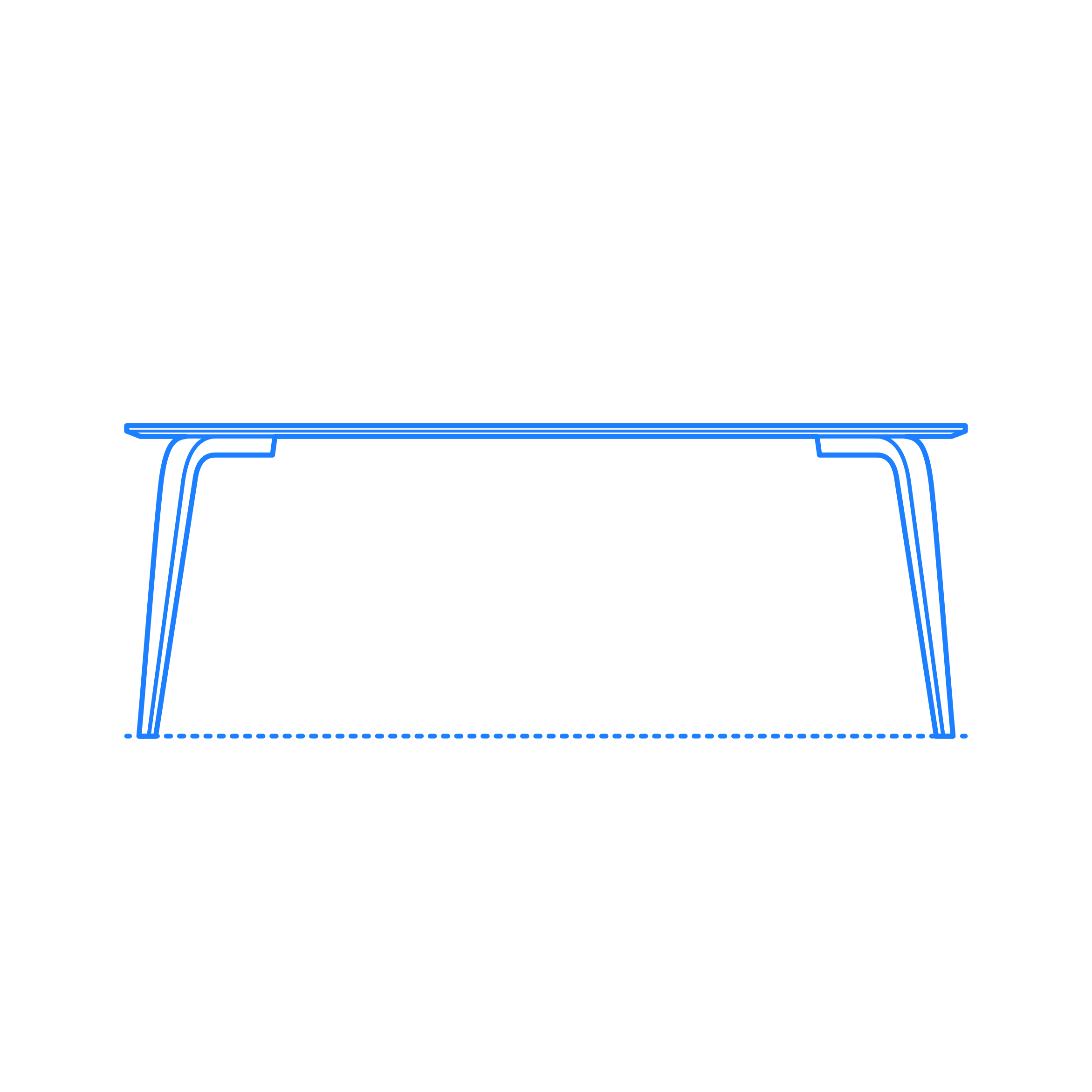 Furniture Dining Tables Gubi Organic Table Rectangular Stencil Svg Design File Free Vectors